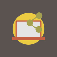 Illustration of share icon