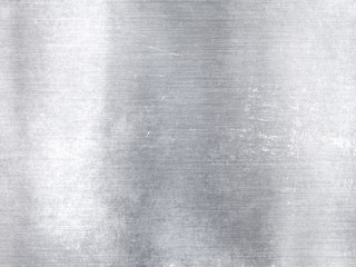 Wide silver metallic aluminum industrial textured background