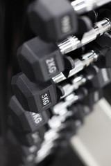 Naklejka premium Weight Racks