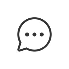 Communication Line - Messenger Icon