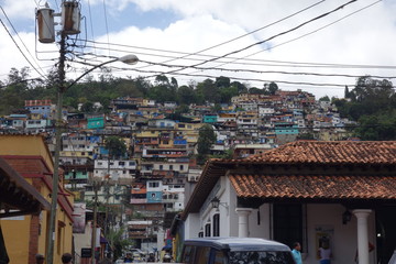 Barrios in Caracas 