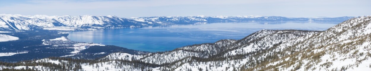 Lake Tahoe in winter