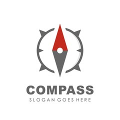 Compass logo design template