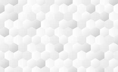 Abstract gray geometric shapes on white background. Vector illustration