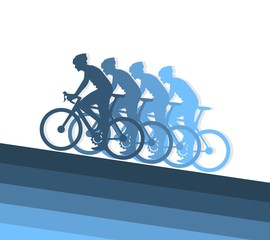 Fototapeta na wymiar Bicycle logo design template vector