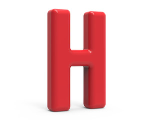 red letter H