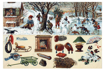 What surrounds us in nature? (Winte)