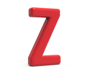 red letter Z