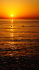 Sunrise at the sea