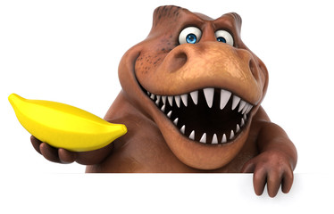 Naklejka premium Fun Trex - 3D Illustration