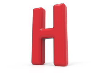 red letter H