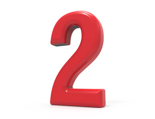 red number 2