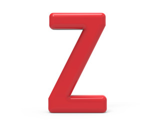 red letter Z