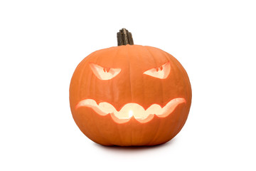 Halloween Pumpkin isolated on white background