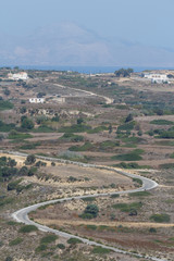 Landscape around Kefalos village, Kos island, Greece