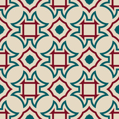 Abstract Pattern Design, Seamless Retro background