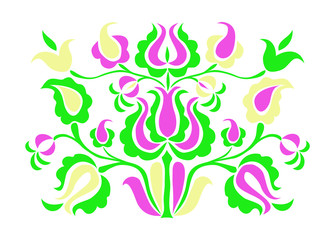 Obraz premium Crimean Tatar pattern