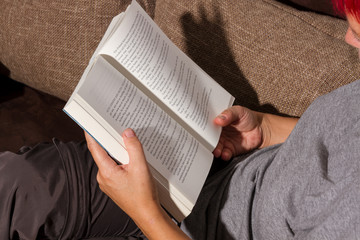 Obraz premium Buch lesen