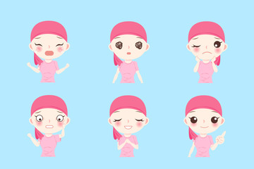 woman with breast cancer