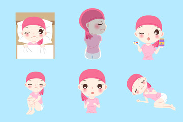 woman with breast cancer