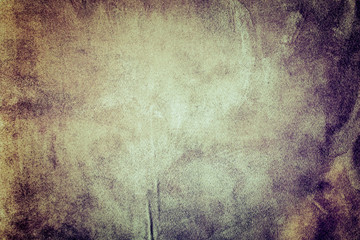 Abstract old wall texture background. Paper with black scuffed edges and old faded antique.