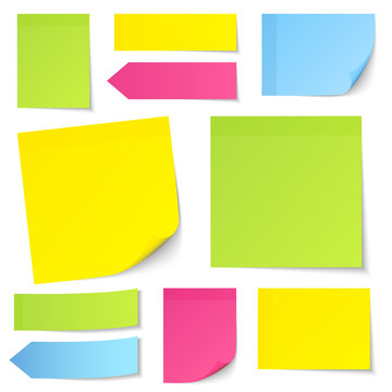 Collection Color Stick Notes Mix Color