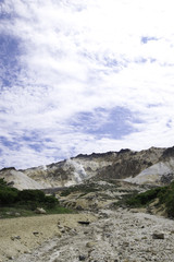 北海道　恵山の風景