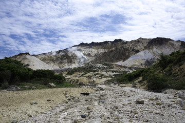 北海道　恵山の風景