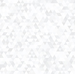 Seamless background with decorative geometric and abstract grey triamgle elements. Pattern for site. Vector illustration