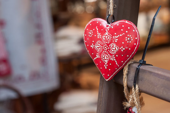 coeurs d&eacute;coratifs alsaciens