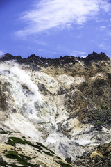 北海道　恵山の風景