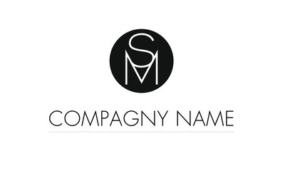 Logo Minimalist Luxury SM