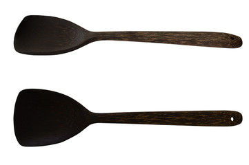 Isolate Wood Turner on White Background