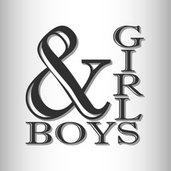 print boys & girls