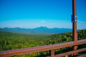 Fototapeta premium 北海道 松見大橋からの風景