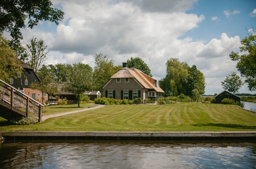 Fototapeta na wymiar House in Githorne, Netherlands
