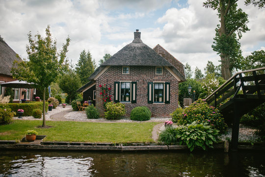 The Village Of Giethoorn, Netherlands