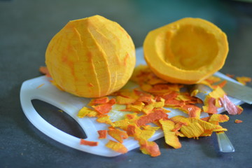 Purified pumpkin for cooking