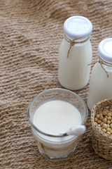 healthy drink, soy milk
