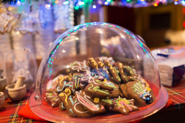 glazed christmas gingerbread