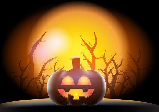 31 October Halloween vector design background