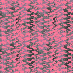 Gray on pink striped seamless pattern