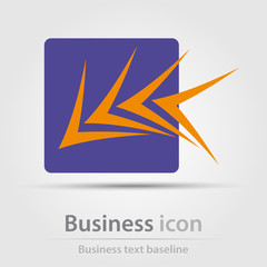 Originally created business icon