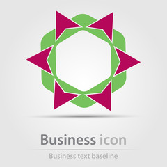 Originally created business icon