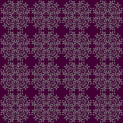 floral leaf pattern background with purpple color