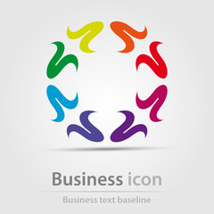 Originally created business icon