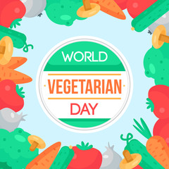 Fototapeta premium World Vegetarian Day