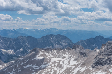 Fototapeta na wymiar The mountains of Alps in Tyrol, Austria