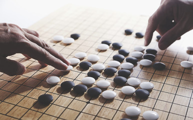 Go game board