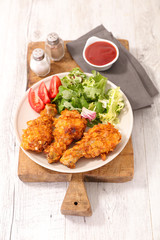 fried chicken leg